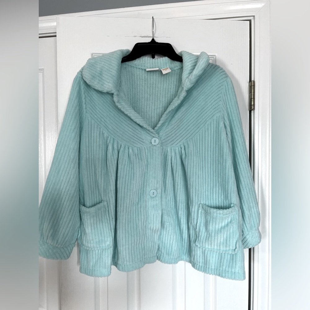 Collections Etc Aqua Jacket